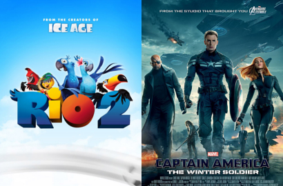 'Rio 2' Tak Bisa Kalahkan 'Captain America 2' di Puncak Box Office