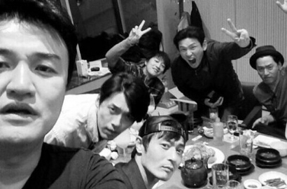 Serunya Selca Hyun Bin, Jang Dong Gun, Joo Jin Mo Saat Ngumpul
