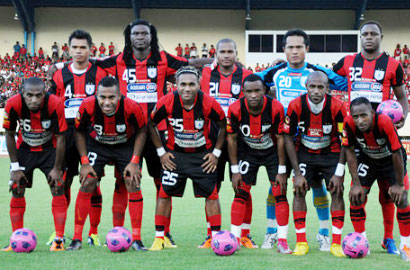 Persipura Optimis Kalahkan Persebaya dalam lanjutan ISL 2014