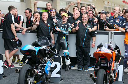 Valentino Rossi Bangga Tim Moto3 Miliknya Meraih Podium Pertama