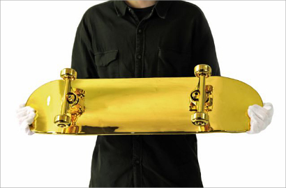 Wow, Skateboard dari Emas Dijual Rp 173 Juta