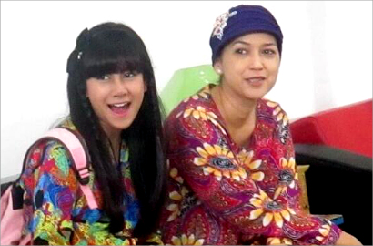 Anisa Rahma Syuting Lagi Bareng Ira Wibowo di 'Jangan Mau-Mau'