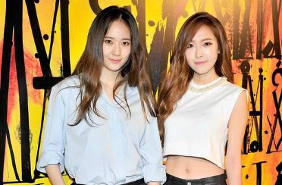 Jessica SNSD dan Krystal f(x) Kompak di Acara Fashion