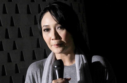 Syuting 'Ganteng-Ganteng Serigala', Rheina Ipeh Kesulitan Bahasa Betawi
