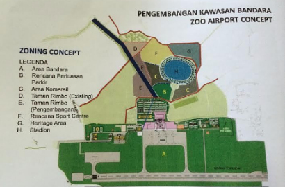 Indonesia Akan Miliki Bandara Kebun Binatang Pertama di Dunia