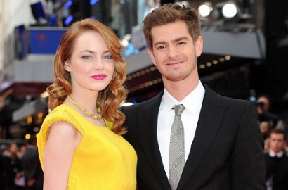 Andrew Garfield dan Emma Stone Debat Soal Kostum 'The Amazing Spider-Man 2'