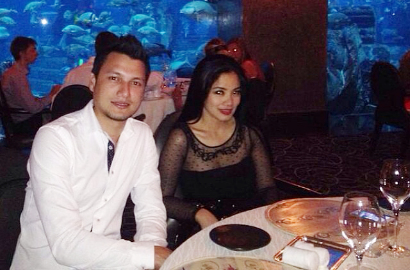 Titi Kamal dan Christian Kunjungi Resto Bertema Dalam Laut di Dubai