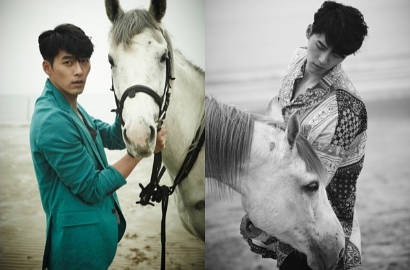 Inilah Foto Hyun Bin yang Tak Dirilis di Majalah W Edisi Mei