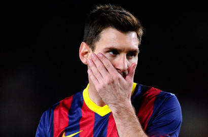 Kebiasaan Muntah Lionel Messi Kambuh Lagi