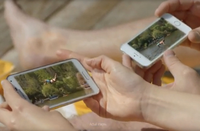 Samsung Menyindir Kamera iPhone dalam Iklan Terbaru Galaxy S5