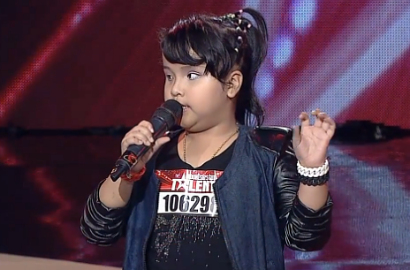 Netizen Terharu Penampilan Gadis Buta 8 Tahun di 'Indonesia's Got Talent'