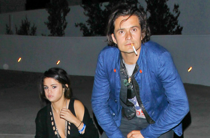 Selena Gomez Kepergok Jalan Bareng Orlando Bloom