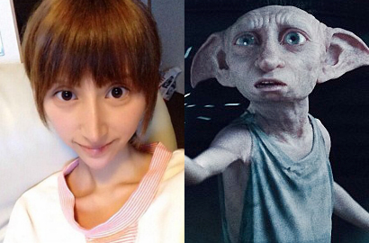Bintang Porno Jepang Oplas Jadi Mirip Peri Jelek di 'Harry Potter'