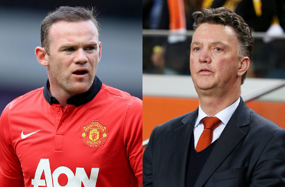 Wayne Rooney Dikabarkan Tolak Louis van Gaal Latih MU
