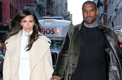 Kim Kardashian dan Kanye West Diisukan Telah Menikah Secara Hukum