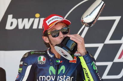 Valentino Rossi Bangga Raih Podium MotoGP Spanyol