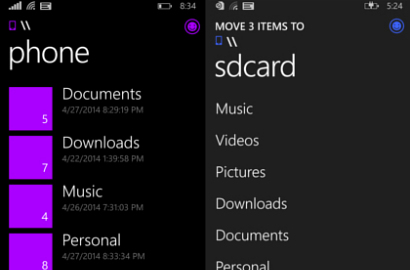File Manager untuk Windows Phone 8.1 Akan Hadir Bulan Ini