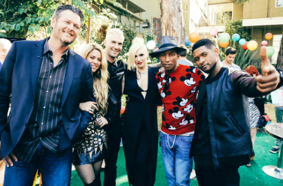 Adam Levine: 'The Voice' Beruntung Dapat Gwen Stefani dan Pharrell Williams