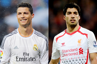 Cristiano Ronaldo Pemain Terbaik Dunia, Luis Suarez Kedua