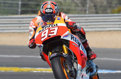 Marc Marquez Bisa Lampaui Gelar Valentino Rossi