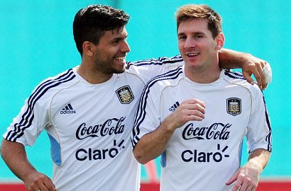 Lionel Messi Ingin Sergio Aguero Gabung Barcelona