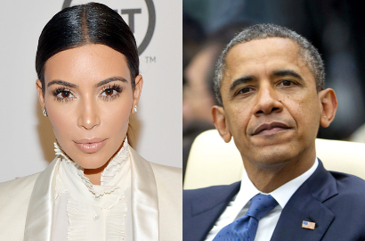 Kim Kardashian Bantah Ditolak Ngobrol dengan Obama