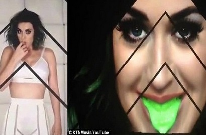 Katy Perry Sindir Aksi Muntah Lady GaGa di Video Konser