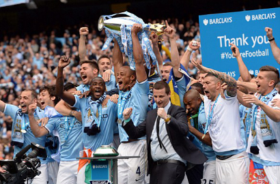 Manchester City Jawara Premier League 2014
