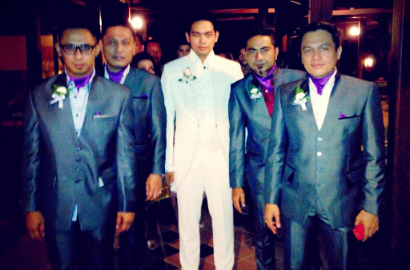 Personil ADA Band Jadi Best Man di Pernikahan Donnie Sibarani