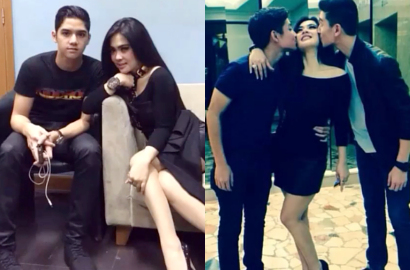Syahrini Dikira Penyuka Brondong Usai Pamer Foto Dicium Rassya dan Verrell