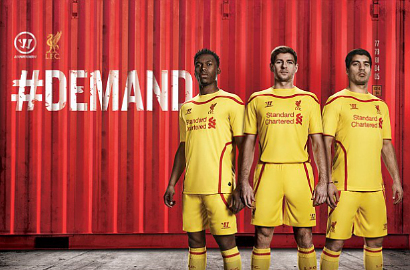 Pamer Jersey 2014-2015, Luis Suarez Tak Pindah ke Real Madrid