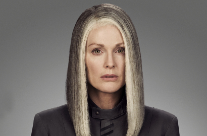 Foto Perdana Julianne Moore Sebagai Presiden Coin di 'The Hunger Games 3'