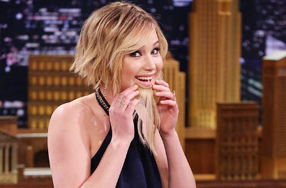 Lucunya Jennifer Lawrence Tampil dengan Jenggot Pirang