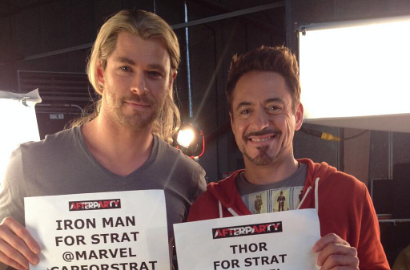 Bintang 'Avengers 2' Promo Film Sambil Wujudkan Impian Penderita Kanker