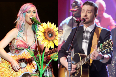 Katy Perry dan Justin Timberlake Pemenang Awal BBMA 2014