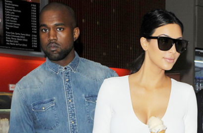 Kim Kardashian dan Kanye West Tiba di Paris Jelang Pernikahan