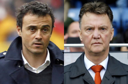 Louis van Gaal Resmi Latih MU, Luis Enrique Tukangi Barcelona