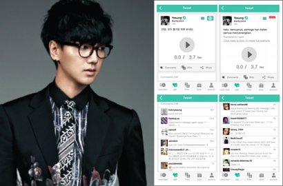 Kerinduan Fans Terobati Pesan Suara Yesung SuJu di Flitto