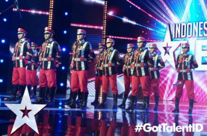 Tim Tari Komando Azura Sakti Siap Bersaing di Semifinal 'Indonesia's Got Talent'