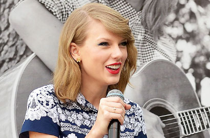 Taylor Swift Akui Merasa Cantik dengan Lipstik Merah Menyala