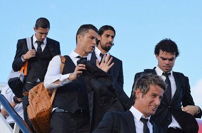 Real Madrid Sudah Tiba di Lisbon Untuk Lakoni Final Liga Champions 2014