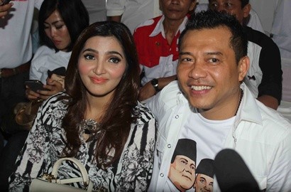 Sering Ditinggal, Ashanty Tetap Dukung Anang Berpolitik