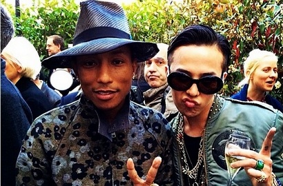 G-Dragon Bahagia Akhirnya Bertemu Idolanya