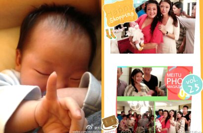Barbie Hsu Adakan Pesta Syukuran untuk Kelahiran Putrinya