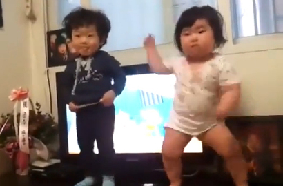 Lucunya Aksi Dance Balita Korea Selatan