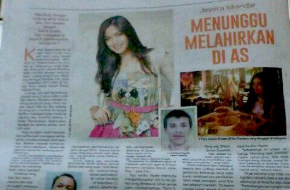 Jessica Iskandar Ingin Koleksi Artikel Soal Kehamilan Pertamanya