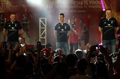 Liverpool Perkenalkan Seragam Latihan Baru di Jakarta