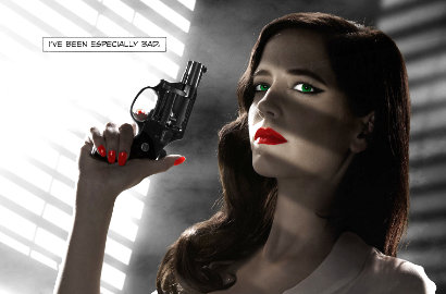 Poster Eva Green di 'Sin City 2' Ditolak Karena Terlalu Vulgar