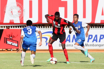 Imbangi PSM, Persipura Belum Terkalahkan di ISL 2014