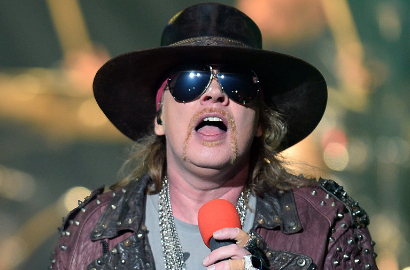 Axl Rose GN'R Tak Percaya Dinobatkan Jadi Vokalis Terbaik Dunia